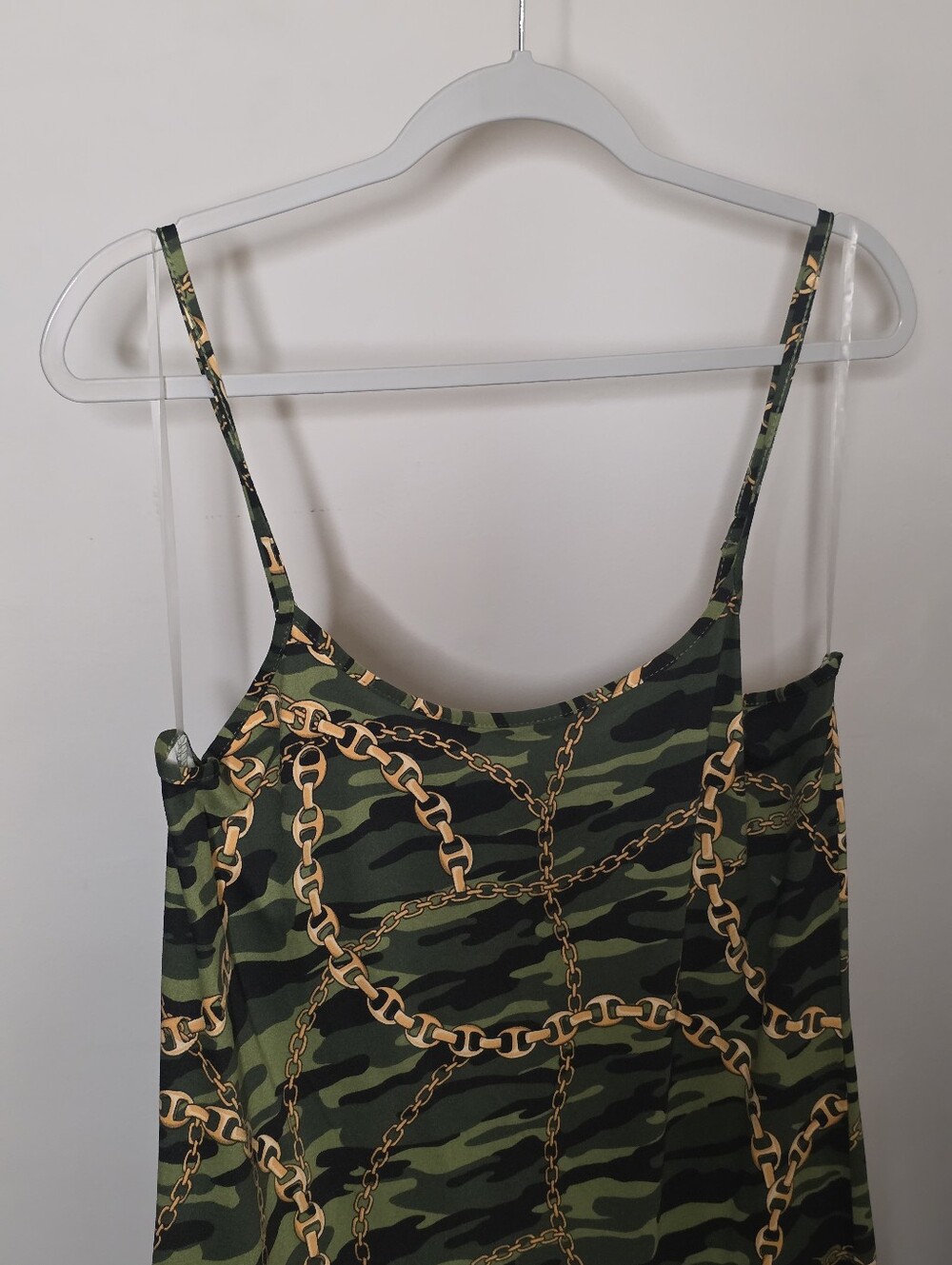 Camo & Chain Slip/Tank Dress - Picture 3 of 6